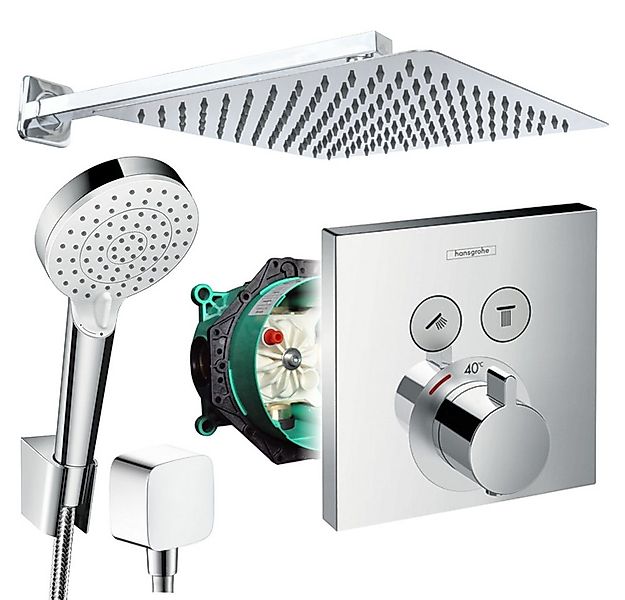 Hansgrohe und Jowi Duscharmatur ShowerSelect Thermostat, Unterputz Duschsys günstig online kaufen