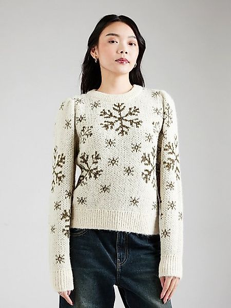 Vero Moda Strickpullover VMSNOWY FROST (1-tlg) Plain/ohne Details günstig online kaufen