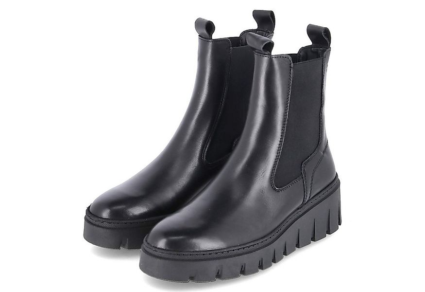 Tamaris Tamaris 1-25489-45/001 Damen Leder & Textil schwarz Schlupfstiefel günstig online kaufen