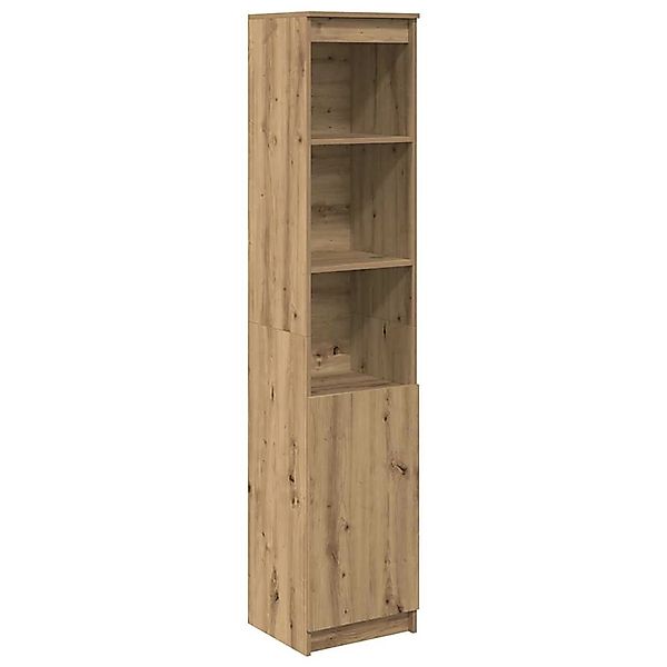 vidaXL Highboard Artisan-Eiche 37,5x35x180 cm Holzwerkstoff 861678 günstig online kaufen