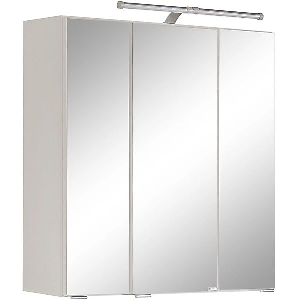 Held Möbel 3D-Spiegelschrank Molina 60 cm Weiß günstig online kaufen