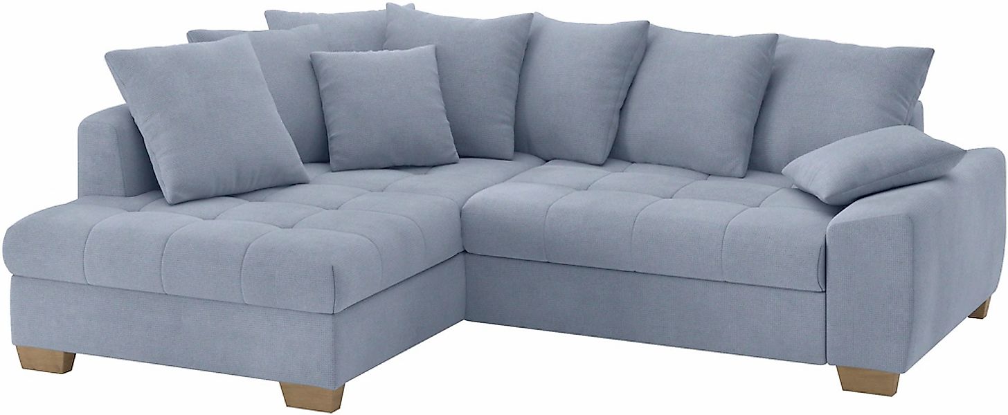 Mr. Couch Ecksofa "Nikita II, L-Form", Wahlweise mit Bettfunktion, Bettkast günstig online kaufen