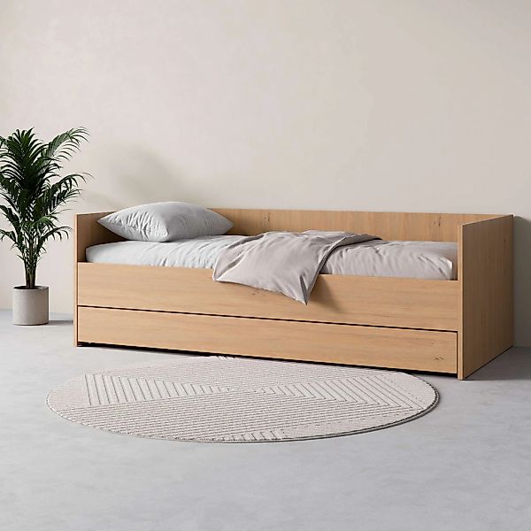 VOX Bett "SIMPLE Bettgestell mit Bettkasten und Zusatzbett, B/T/H: 95/205/6 günstig online kaufen