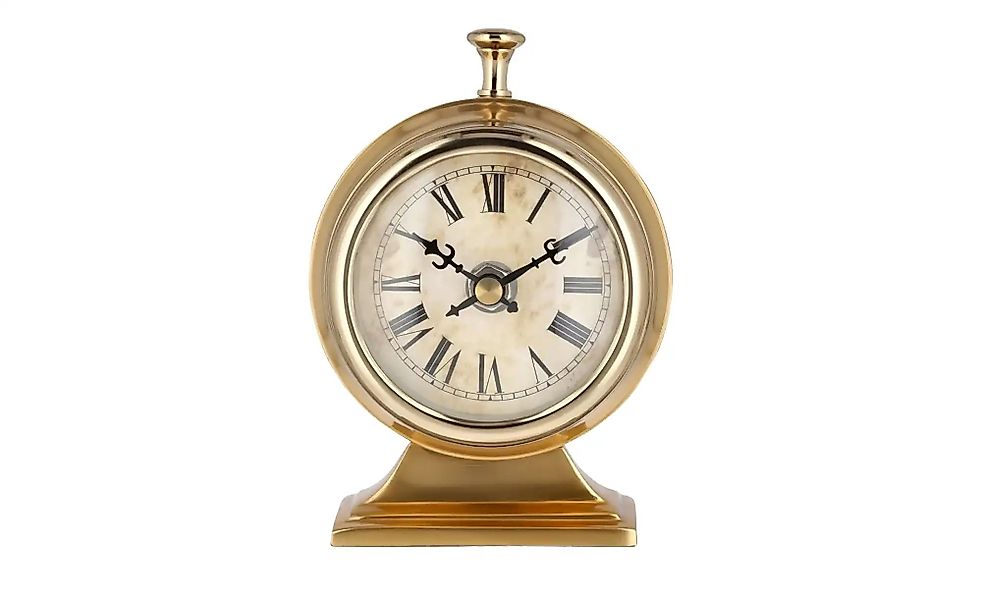 Tischuhr   ¦ gold ¦ Metall ¦ Maße (cm): B: 10 H: 14 T: 5.0 Accessoires > Uh günstig online kaufen