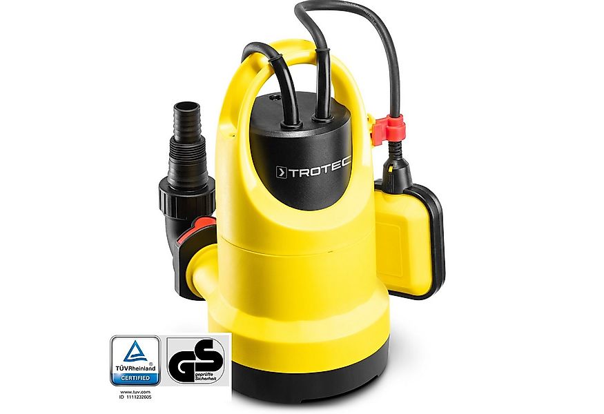 TROTEC Klarwasserpumpe Klarwasser-Tauchpumpe TWP 4006 E, 400 W, 7,5 m Förde günstig online kaufen