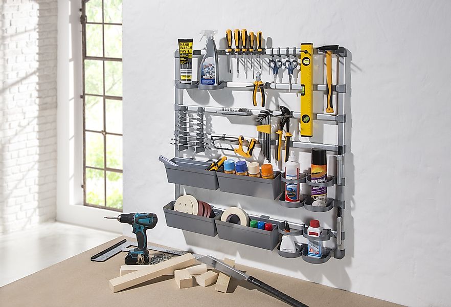 Ruco Ablageregal, Aluminium/Kunststoff, ideal für Werkstatt, günstig online kaufen