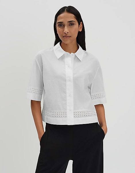 someday Spitzenbluse ZERIE Loose aus Popeline günstig online kaufen