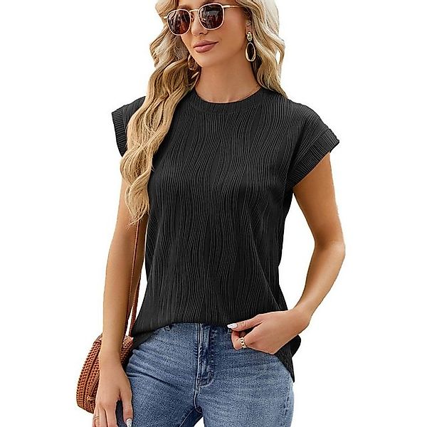 YRIIOMO T-Shirt Bequeme und stilvolle T Shirt aus recyceltem Polyester mit günstig online kaufen