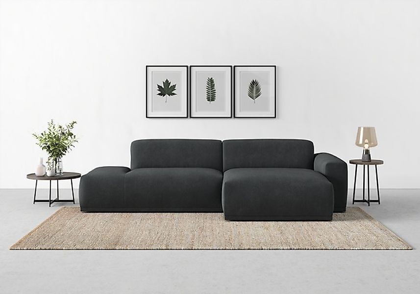 TRENDMANUFAKTUR Ecksofa »Braga, mit hochwertigem Kaltschaum, L-Form, in Cor günstig online kaufen