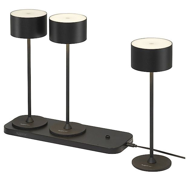 Sygonix Tischleuchte Sygonix 3er Set SY-6627262 LED-Tischlampe LED 5.5 W Sc günstig online kaufen