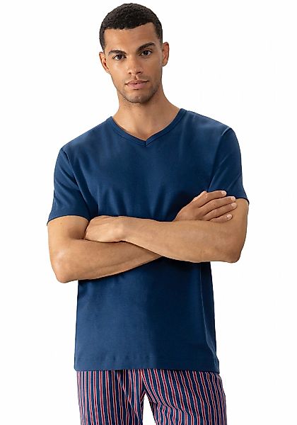 Mey V-Shirt "Solid Night" T-Shirt aus Interlock-Jersey günstig online kaufen