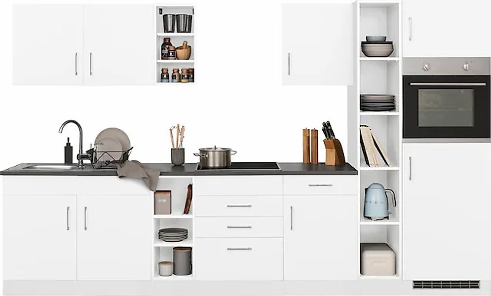 KOCHSTATION Küchenzeile »KS-Paris – Küchen mit einzigartigen Fotomotiven au günstig online kaufen