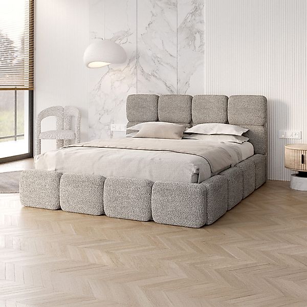 FDM Polsterbett CLOUDY Bettgestell Bett 140x200, günstig online kaufen