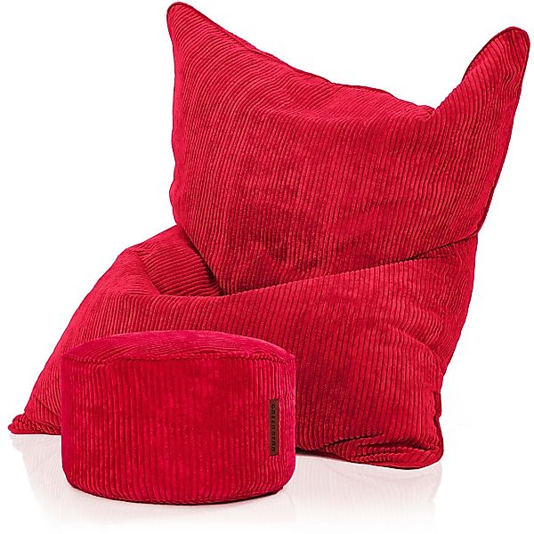Green Bean Sitzsack Square Cord + günstig online kaufen