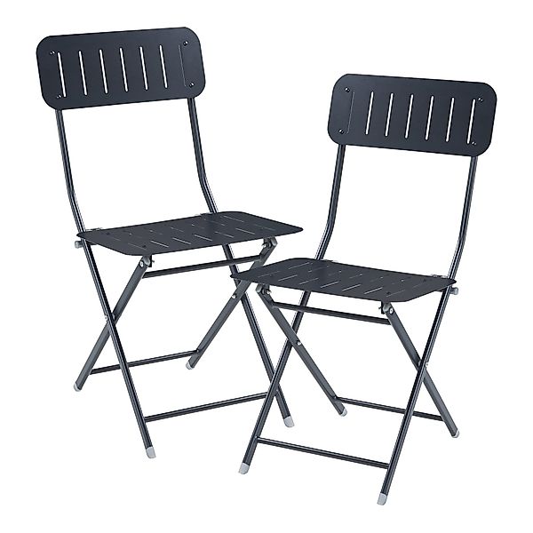en.casa Klappstuhl (Set), »Sande« Stahl 84,5 günstig online kaufen