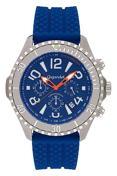 Gigandet Chronograph Aquazone, Mineralglas, Chronograph, Datumsanzeige, 24- günstig online kaufen