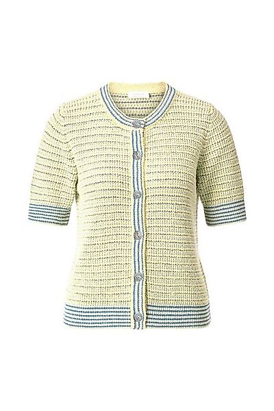 RICHROYAL Strickpullover Striped towelling cardigan günstig online kaufen