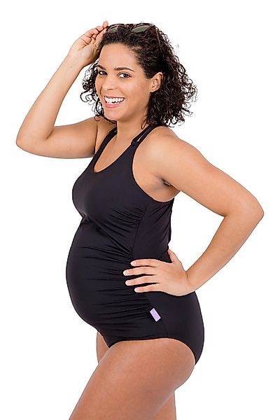 petit amour Umstandsbadeanzug ANYA_black Badeanzug schwanger günstig online kaufen