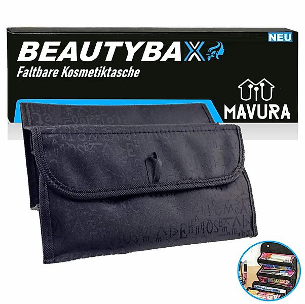 MAVURA Kulturbeutel Roll&Go Faltbare Kosmetiktasche Kosmetikbeutel günstig online kaufen