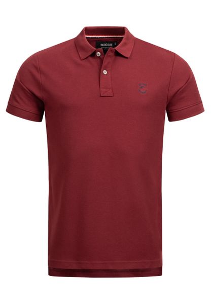 Indicode Poloshirt Wadim mit feiner Logo-Stickerei günstig online kaufen