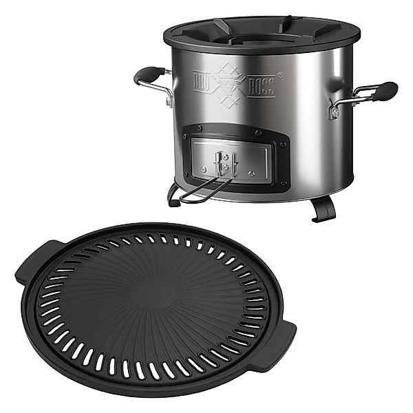 BBQ Boss Feuerstelle Raketenofen zum Campen günstig online kaufen