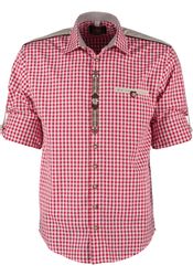 OS Trachten Trachtenhemd TH-0215 Stickerei Krempelarm günstig online kaufen