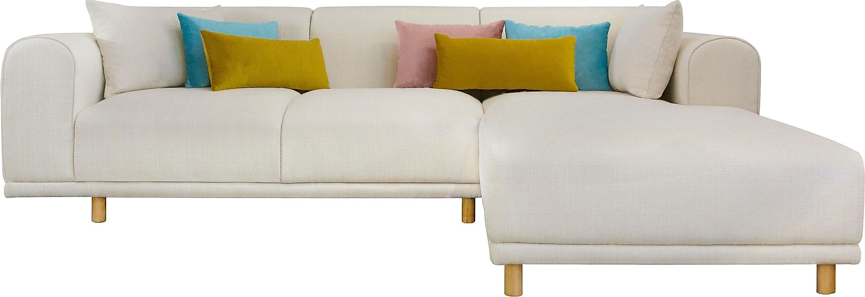 andas Ecksofa Maroon L-Form, in skandinavischem günstig online kaufen