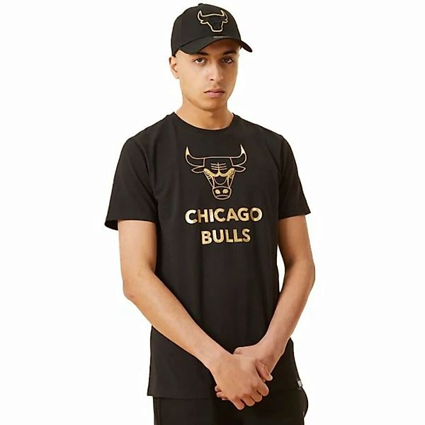 New Era Print-Shirt New Era NBA CHICAGO BULLS Gold Metallic Tee T-Shirt NEU günstig online kaufen