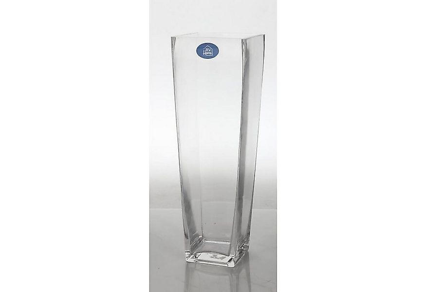 BURI Dekovase Glasvase eckig Glas Vase Blumenvase Blumen Haushalt wohnen günstig online kaufen