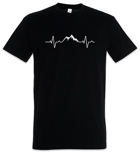 Urban Backwoods Print-Shirt Heart Rate Mountain Herren T-Shirt Klettern Hik günstig online kaufen