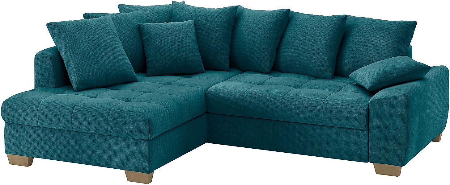 Mr. Couch Ecksofa "Nikita II, L-Form", Wahlweise mit Bettfunktion, Bettkast günstig online kaufen