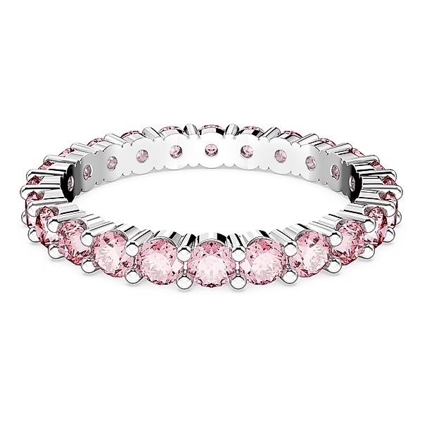 Swarovski Memoirering Matrix Ring Rundschliff, Rosa, günstig online kaufen