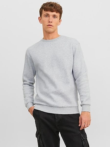 Jack & Jones Sweatshirt "JJEBRADLEY SWEAT CREW NOOS", mit Rippbündchen günstig online kaufen