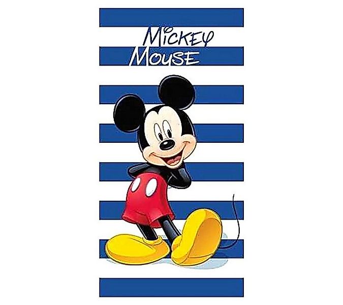 Disney Mickey Mouse Strandtuch Mickey, Jungen Strandtuch 70 x 140 cm aus Ba günstig online kaufen