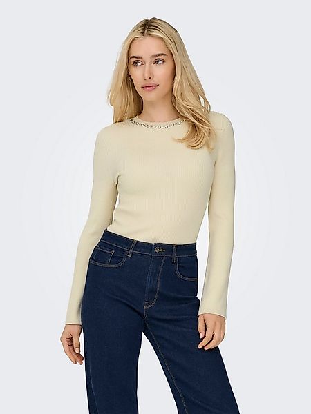 ONLY Rundhalspullover ONLNATASCHA LS BLING O-NECK CC KNT günstig online kaufen
