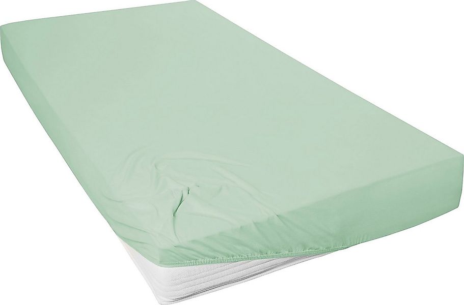 Primera Spannbettlaken Mako-Jersey Bio, Mako-Jersey, Gummizug: rundum, (1 S günstig online kaufen