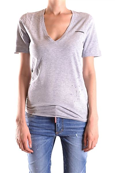 DSQUARED2 T-Shirt Damen Multicolor 88% cotton 12% viscose günstig online kaufen