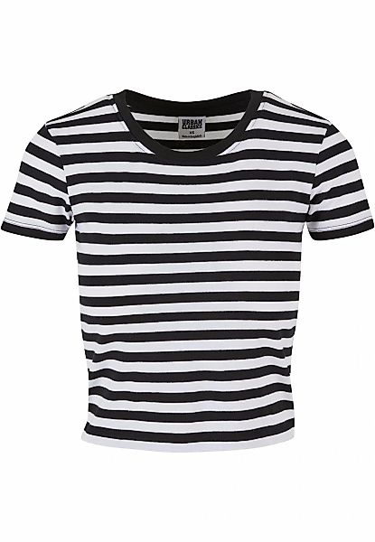 URBAN CLASSICS T-Shirt "Urban Classics Damen Ladies Short Striped Tee", 1 S günstig online kaufen