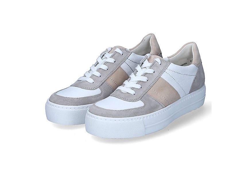 Paul Green Paul Green 5230-06 Damen Leder & Textil weiss Schnürschuh günstig online kaufen