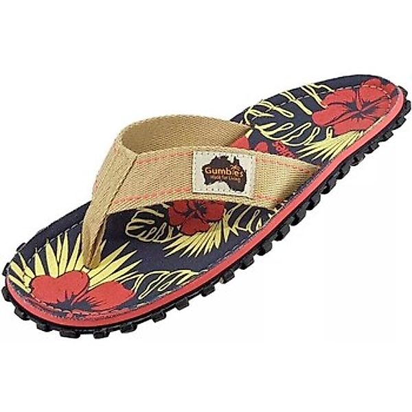 Gumbies  Zehentrenner Islander Denim Hibiscus günstig online kaufen