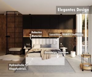 FDM Polsterbett Bettgestell Bettrahmen 120x200, 140x200, günstig online kaufen