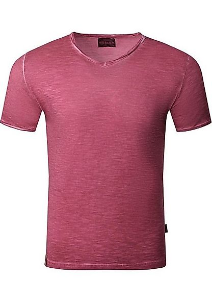 Reslad T-Shirt Reslad T-Shirt Herren V-Ausschnitt verwaschen Vintage Optik günstig online kaufen