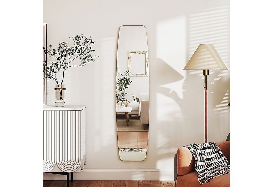 HOMCOM Wandspiegel (Flurspiegel, 1-St., Hängespiegel), mit Metallrahmen, fü günstig online kaufen