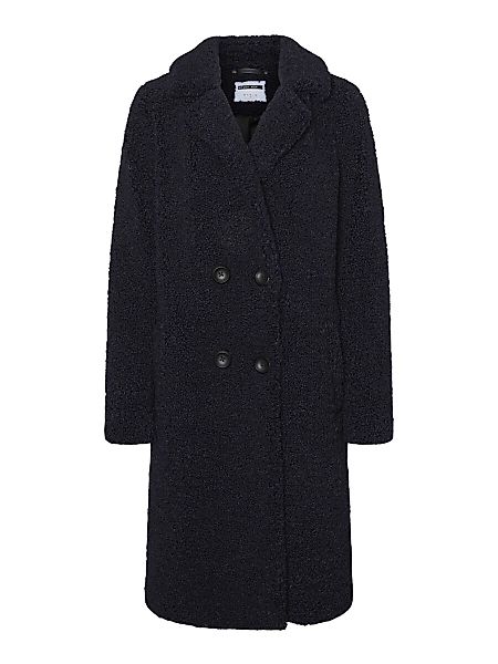 NOISY MAY Doppelreihiger Mantel Damen Blau günstig online kaufen