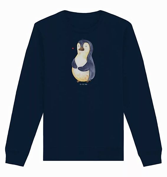 Mr. & Mrs. Panda Longpullover Pinguin Diät Größe S - French Navy - Geschenk günstig online kaufen