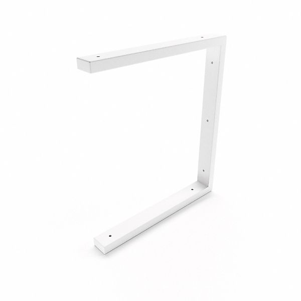 HEVVA Waschtischhalterung LAHN 35 cm Tief 1 Halter Weiß günstig online kaufen
