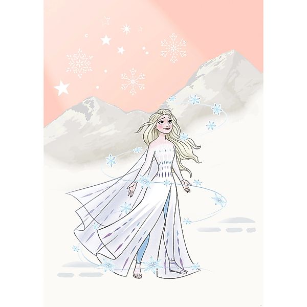 Komar Vliesfototapete Frozen Winter Magic 200 cm x 280 cm günstig online kaufen