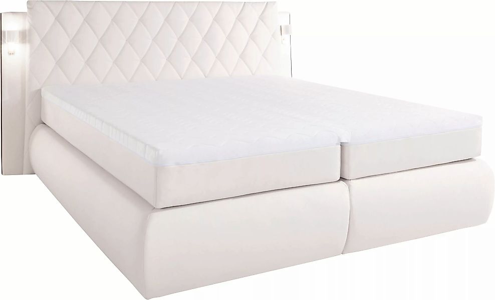 COLLECTION AB Boxspringbett, inklusive Bettkasten, LED-Beleuchtung und Topp günstig online kaufen