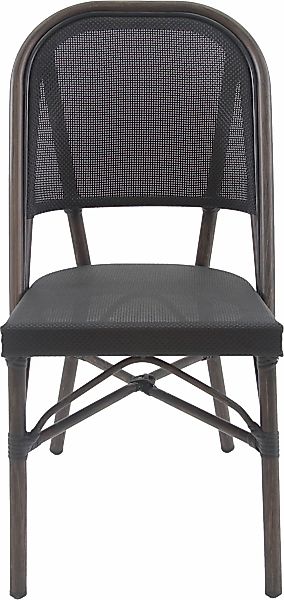 Essentials Bistrostuhl "Paris" () 1 Stk. Textil – Wenige, schwarz Mesh günstig online kaufen