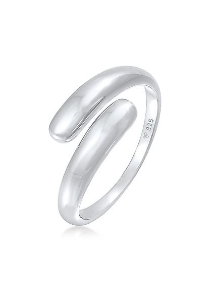 Elli Fingerring Wickelring Zart Basic 925 günstig online kaufen